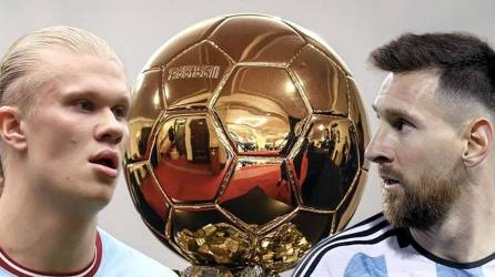 Erling Haaland y Lionel Messi son los principales candidatos para ganar el Balón de Oro 2023.