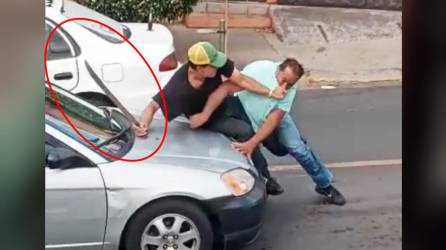 El incidente quedó grabado en video.