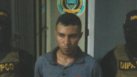 El detenido fue capturado por agentes de <b>La Dirección Policial Anti Maras y Padillas Contra el Crimen Organizado</b> (Dipampco).