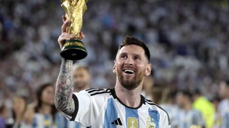 Lionel Messi se consagró campeón del Mundial de Qatar 2022.
