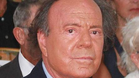 El cantante Julio Iglesias.