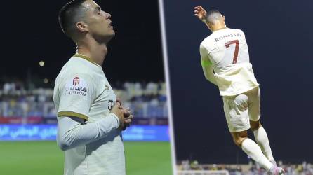 Cristiano Ronaldo anotó dos goles para la victoria del Al Nassr FC sobre el Al-Adalah.