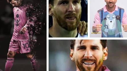 Los otros memes a Messi que dejó la eliminación del Inter Miami ante el Monterrey de México en la Copa de Campeones de la Concacaf.