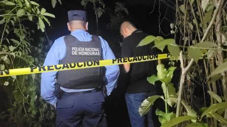 Las tres personas muertas fueron encontradas en el río Choloma.