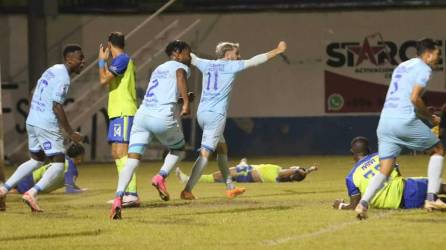 El Motagua logró empatar el marcador 2-2 contra el Olancho FC.