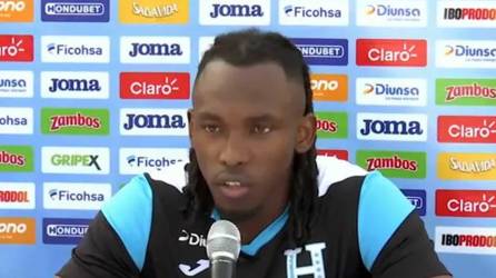 Alberth Elis habló en rueda de prensa en Cuernavaca previo al partido de Honduras contra México.