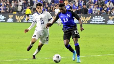 La Selección de Honduras derrotó en partido amistoso a El Salvador en Los Ángeles.
