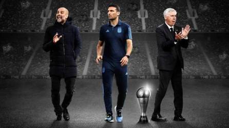 Scaloni, Ancelotti y Guardiola lucharán por el premio The Best en categoría entrenadores.