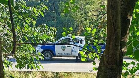 La Policía Nacional llegó hasta el lugar.