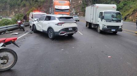 El accidente dejó una persona muerta a la altura de la Cuesta de la Virgen.