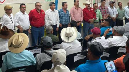 Esta es la junta directiva ganadora en la asamblea de San Pedro Sula.