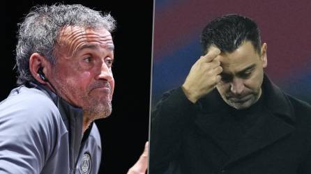 Luis Enrique fue consultado sobre el estilo del Barcelona previo a su duelo con el PSG en el duelo de ida de los cuartos de final en Champions.