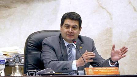 Juan Orlando Hernández, expresidente de Honduras y del Congreso Nacional, quien fue hallado culpable de narcotráfico.