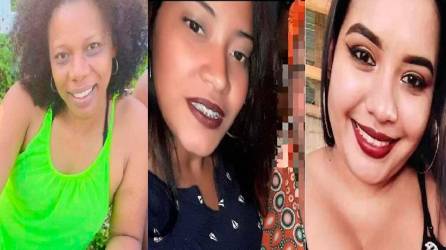 Familiares de Kerlyn Castillo, Beisy Orellana y Lidia Murillo exigen justicia.