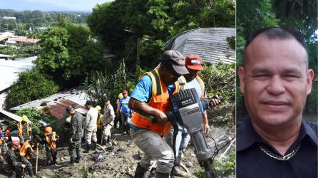 Rescatistas seguían ayer viernes en la búsqueda de Víctor Santa María.