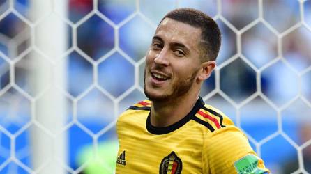 Eden Hazard destacó en la selección de Bélgica.