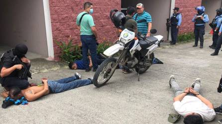 Los detenidos estaban en un motel cuando fueron capturados.