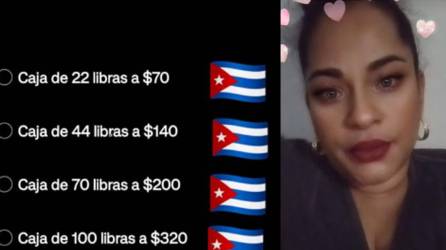 La mujer hispana ofrecía envíos desde Cuba a Estados Unidos.