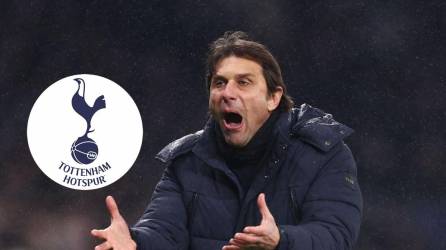 Antonio Conte estuvo 16 meses en el cargo de entrenador del Tottenham.