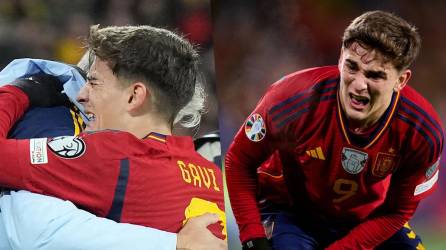 Gavi, jugador del Barcelona, sufrió una grave lesión jugando con España ante Goergia en clasificatorio a la Eurocopa 2024.