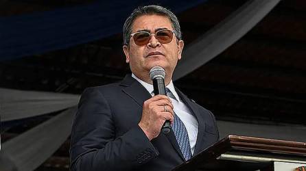 Foto de archivo del expresidente de Honduras, Juan Orlando Hernández.
