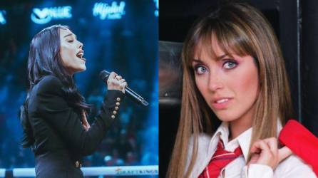 La reconocida actriz y cantante mexicana Anahí, elogió a su colega cantantante y también actriz Danna Paola por su destacada participación en entonar el Himno Nacional de México en el esperado torneo de boxeo donde peleaba el boxeador mexicano, Saúl “Canelo” Álvarez versus el estadounidense, Jermell Charlo.