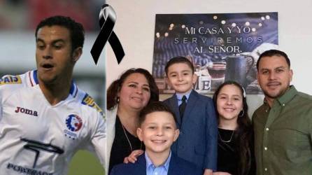 Rubén Matamoros perdió a su esposa y a uno de sus hijos en el terrible accidente que sufrió en la carretera CA-5, a la altura de Zambrano, Francisco Morazán.