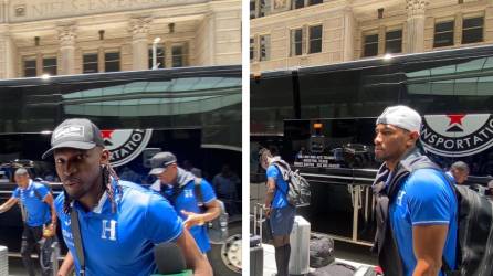 La Selección de Honduras arribó este lunes a Houston a pocos días de su debut en la Copa Oro 2023 ante México.