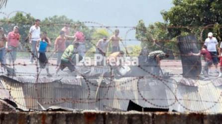 Una de las cárceles que más problemas presentó en el pasado fue la desaparecida de San Pedro Sula.