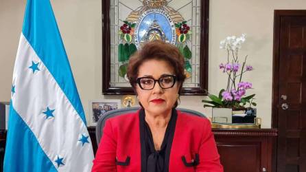 Rebeca Ráquel Obando, presidenta de la Corte Suprema de Justicia (CSJ) de Honduras.