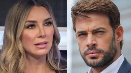 Los actores Elizabeth Gutiérrez y William Levy.