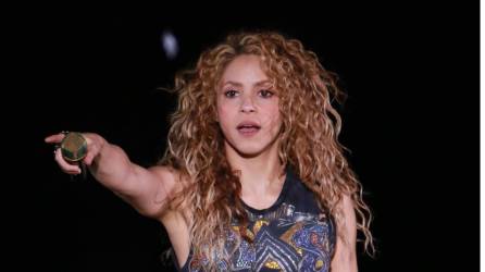 La cantante colombiana Shakira.