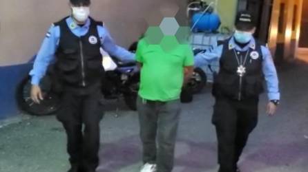 El arrestado se trata de un soldador de 57 años, originario de Guaimaca, Francisco Morazán.