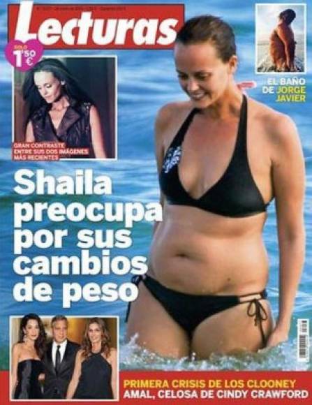 Ahora, la cantante le ha dado un drástico cambio a su imagen ya que tiene 20 kilos de sobrepeso, por lo que también ha sido objeto de críticas.