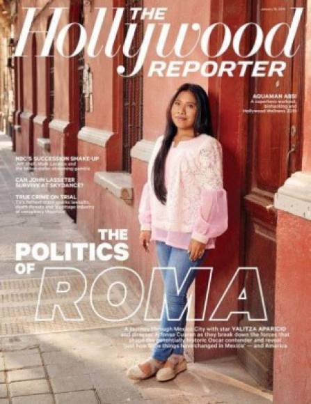 <br/>Cover enero - The Hollywood Reporter<br/><br/>Título: Las políticas de Roma