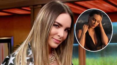 La cantante y actriz mexicana Belinda volvió locos a sus seguidores en las redes sociales al dejar ver su cuerpazo en un ajustado traje de baño.