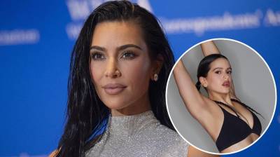 Kim Kardashian, propietaria de una empresa de ropa interior moldeadora, ha fichado a la cantante española Rosalía como modelo para su nueva colección de ropa interior.