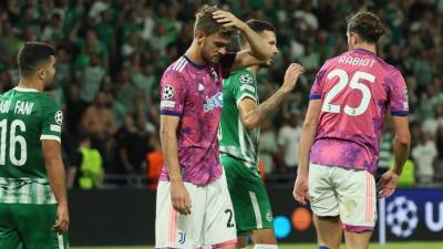 Juventus solamente tiene tres puntos luego de cuatro jornadas disputadas en la Champions.