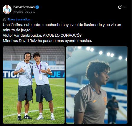 Revuelo tras renuncia de Vandenbroucke a la Selección y exfutbolista deja duro dardo
