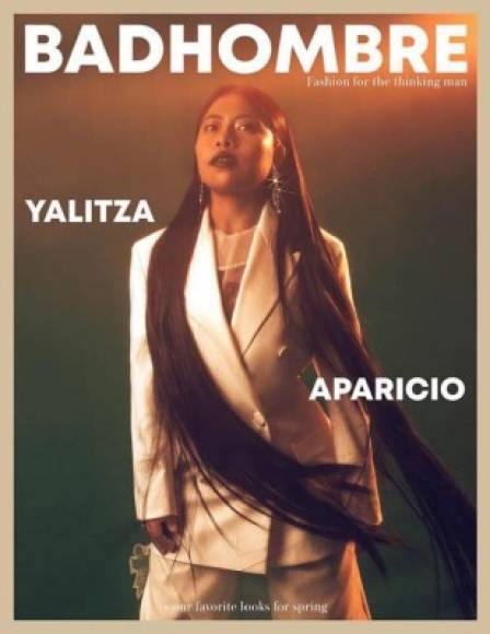 Cover Febrero 2019 - BadHombre <br/><br/>Título: Yalitza Aparicio<br/><br/><br/>Yalitza aparicio dejó boquiabiertos a los mexicanos al lucir un traje de dos piezas de la casa de modas Hugo Boss.