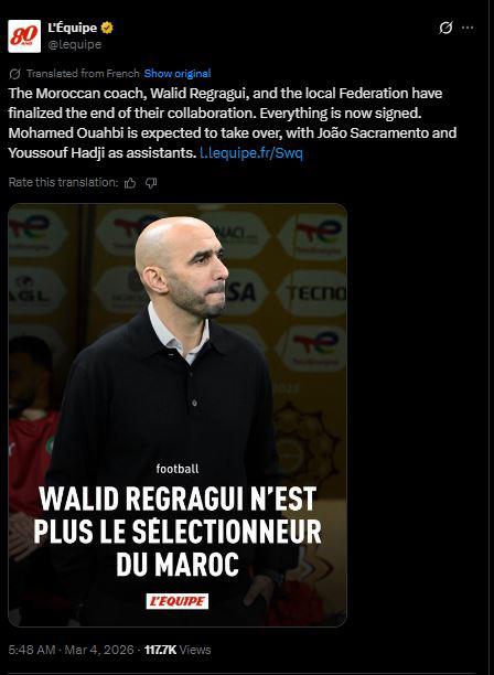 Despiden a técnico antes del Mundial 2026: buscan a Xavi y esta es su respuesta