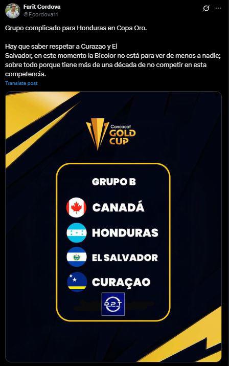 Faitelson sorprende y esto dicen de rivales de Honduras en Copa Oro: aburridón