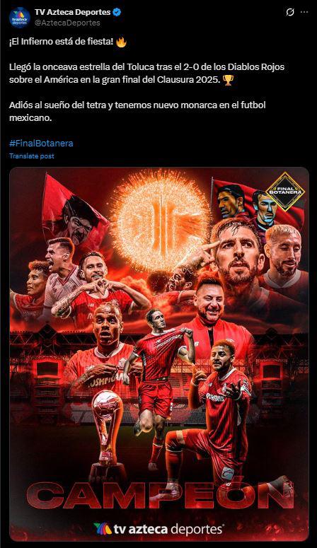 Faitelson no perdona al América y las reacciones: ¡El Infierno está de fiesta!