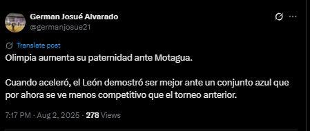 Olimpia se mofa y señalan polémica tras triunfo ante Motagua