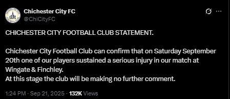 Futbolista sufre golpe en pleno partido y se encuentra en coma inducido