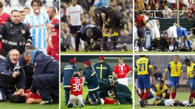Las muertes repentinas de futbolistas sobre el terreno de juego es una lacra que sigue azotando al fútbol. Fotos AFP