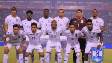 El 11 titular de Honduras que perdió 1-2 ante Curazao en el estadio Olímpico.