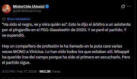 Indignación por lo que pasó con Vinicius ante Benfica; el brasileño reacciona