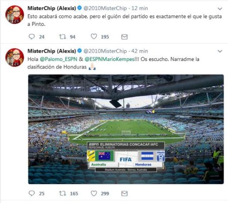 MisterChip se refiere al planteamiento de Pinto ante Australia