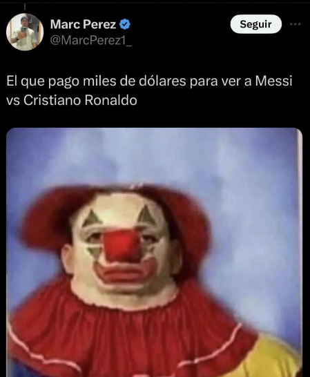 Memes destrozan a Messi e Inter Miami tras paliza del Al Nassr de Cristiano